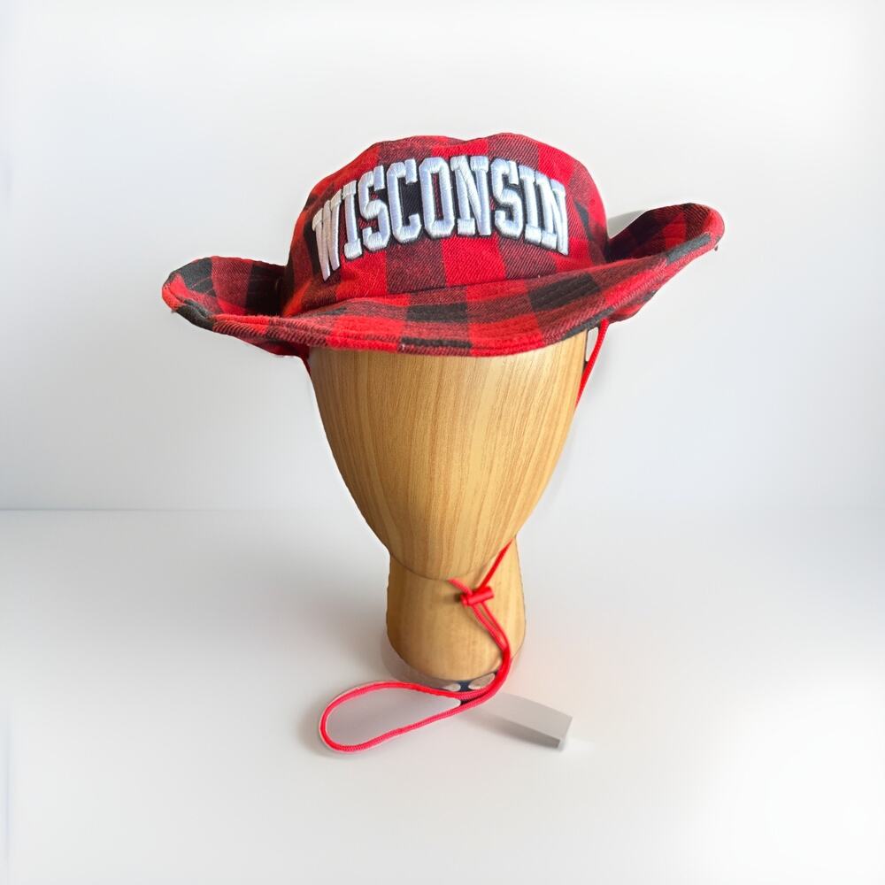 Forty Eight Brand Wisconsin floppy fishing hat Plaid